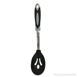 Wee's Beyond 5642-BLK Silicone Slotted Spoon Black - B01HZQ48X6